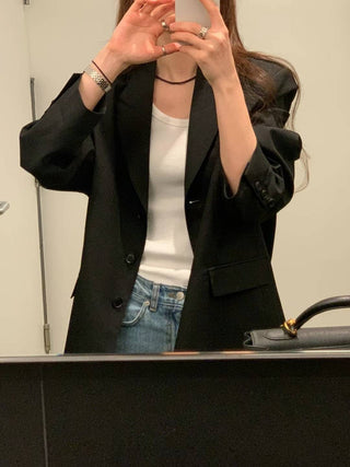 Wool suit jacket
