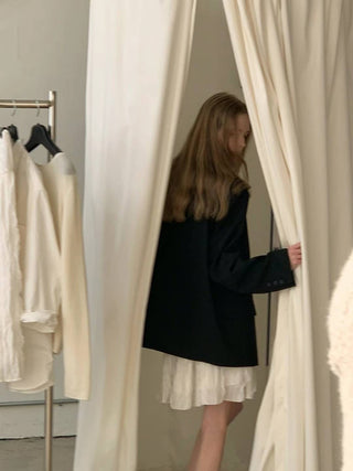 Wool suit jacket