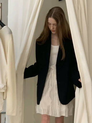 Wool suit jacket