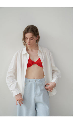 Classic loose shirt