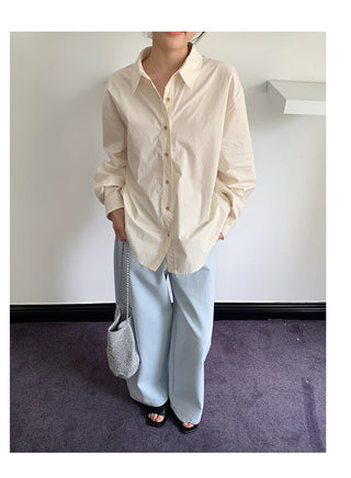 Classic loose shirt