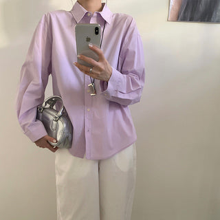 Classic loose shirt