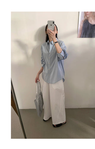 Classic loose shirt