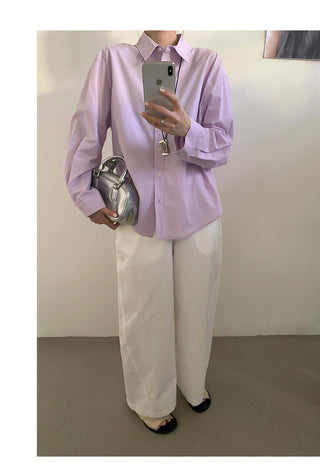 Classic loose shirt