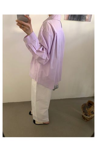 Classic loose shirt