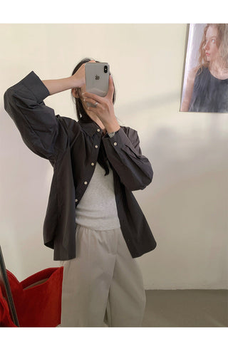 Classic loose shirt