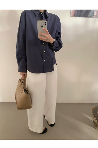 Classic loose shirt
