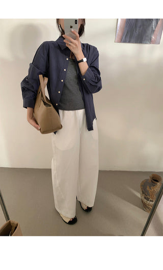 Classic loose shirt