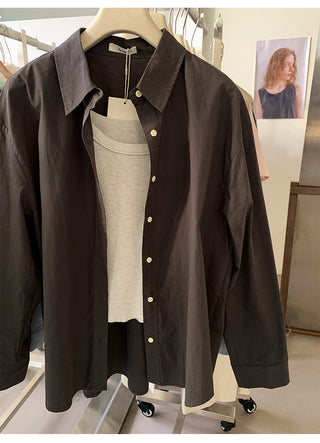 Classic loose shirt