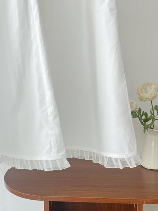 Ruffle edge skirt