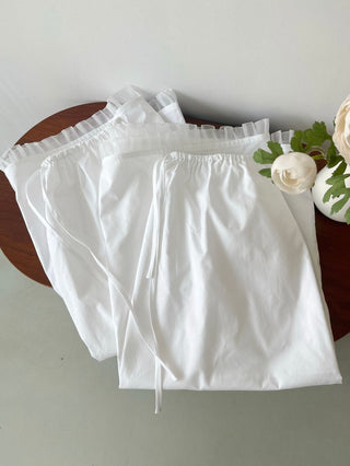 Ruffle edge skirt