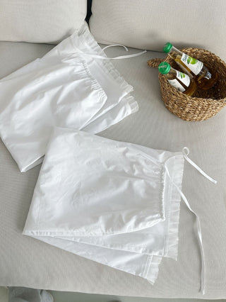 Ruffle edge skirt