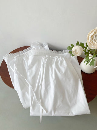 Ruffle edge skirt