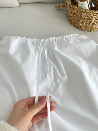 Ruffle edge skirt