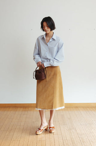 Ruffle edge skirt