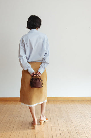 Ruffle edge skirt