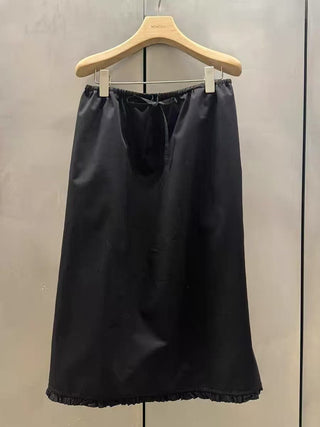 Ruffle edge skirt