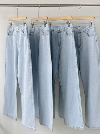 Wide leg jeans