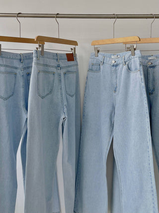 Wide leg jeans