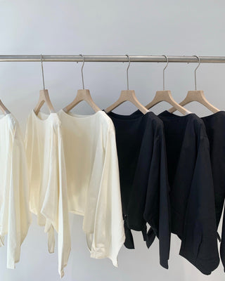 Back slit shirt