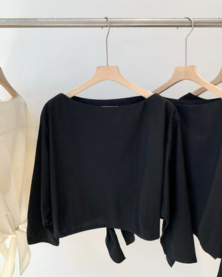 Back slit shirt