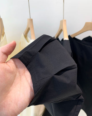Back slit shirt