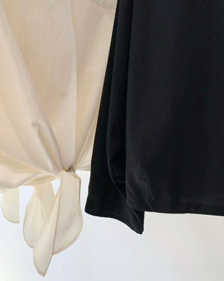 Back slit shirt