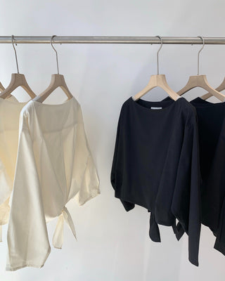 Back slit shirt