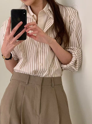 Fake two shirt