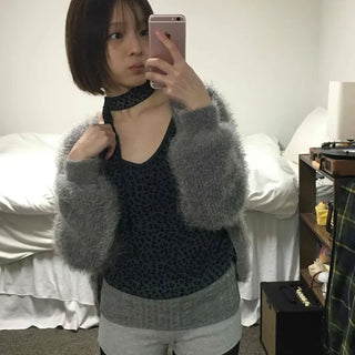 Check Color Block Elastic Waist Mini Shorts