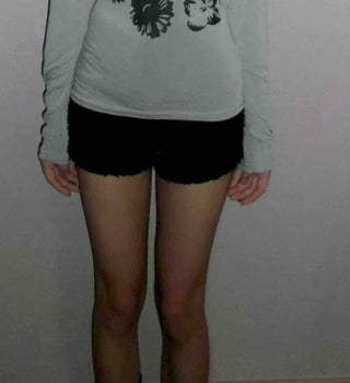 Sherpa Winter Elastic Waist Shorts
