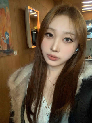 Shaggy Fur-Trimmed Collarless Cropped Bomber Jacket