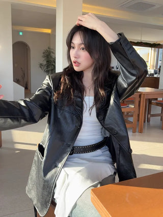 Reno Leather Casual Jacket