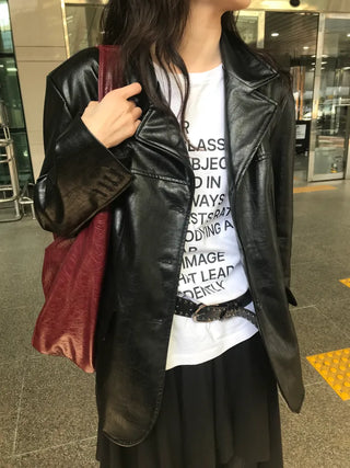 Reno Leather Casual Jacket