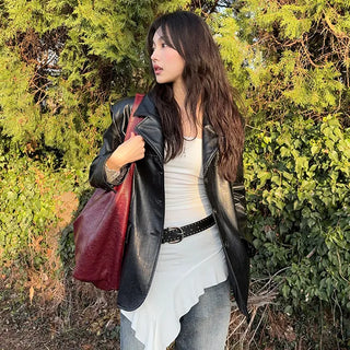 Reno Leather Casual Jacket