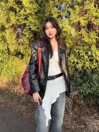 Reno Leather Casual Jacket