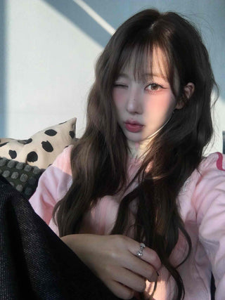 Glossy Shining Button Point Full-Zip Jersey