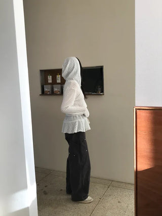 Cain Belt Long Sleeve Hoodie