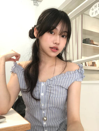 Rimo Frill Sleeveless Blouse