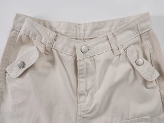 Who's multi-pocket bootcut pants