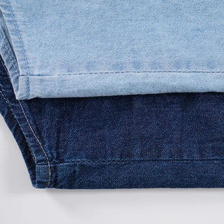 Leon denim short-sleeve shirt