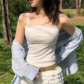 Solu Lace Crop Sleeveless