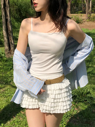 Solu Lace Crop Sleeveless