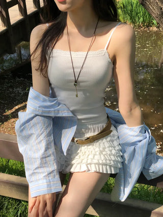 Solu Lace Crop Sleeveless