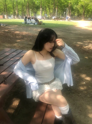 Solu Lace Crop Sleeveless