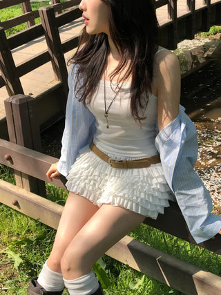 Solu Lace Crop Sleeveless