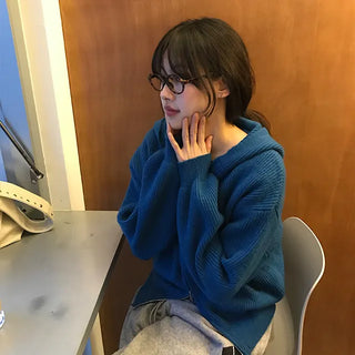 Ratti Two-way Knit Zip-up Hoodie