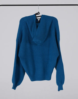 Ratti Two-way Knit Zip-up Hoodie