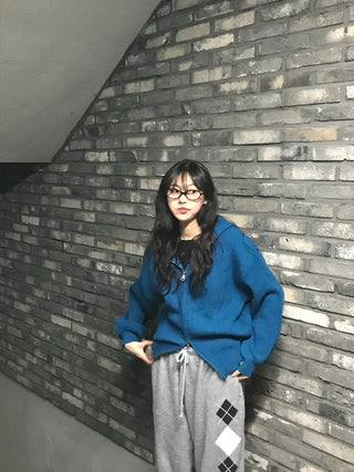 Ratti Two-way Knit Zip-up Hoodie