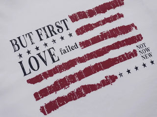 Kino America Vintage Print Short Sleeve T-shirt